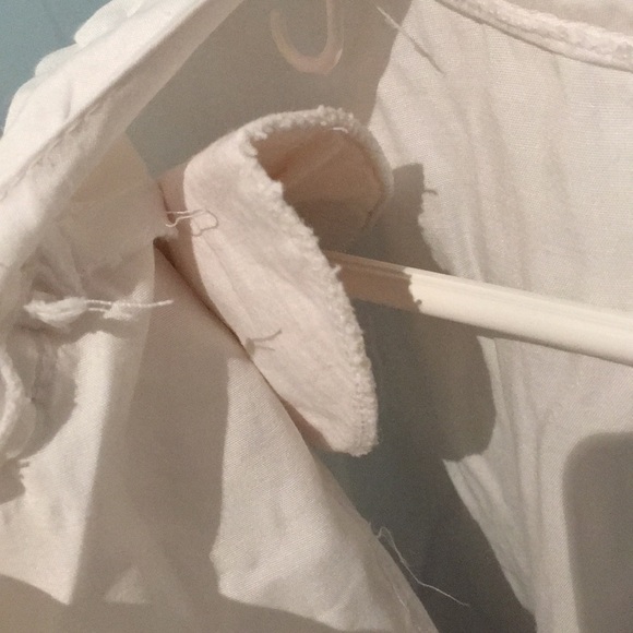 White Blouse With Ruffles - Picture 4 of 4